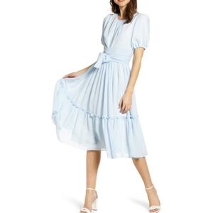 rachel parcell embroidered tiered mesh dress The Rachel Parcell Collection at Nordstrom: a review of the Embroidered Tiered Mesh Dress styled by plus size blogger Liz of With Wonder and Whimsy